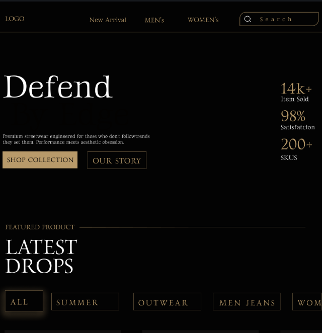 E-Commerce UI